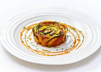 Ratatouille with vegetable sauce