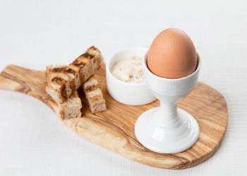 Hard-boiled egg